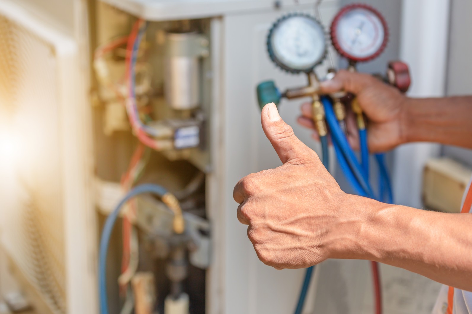 ac sercive technician is good