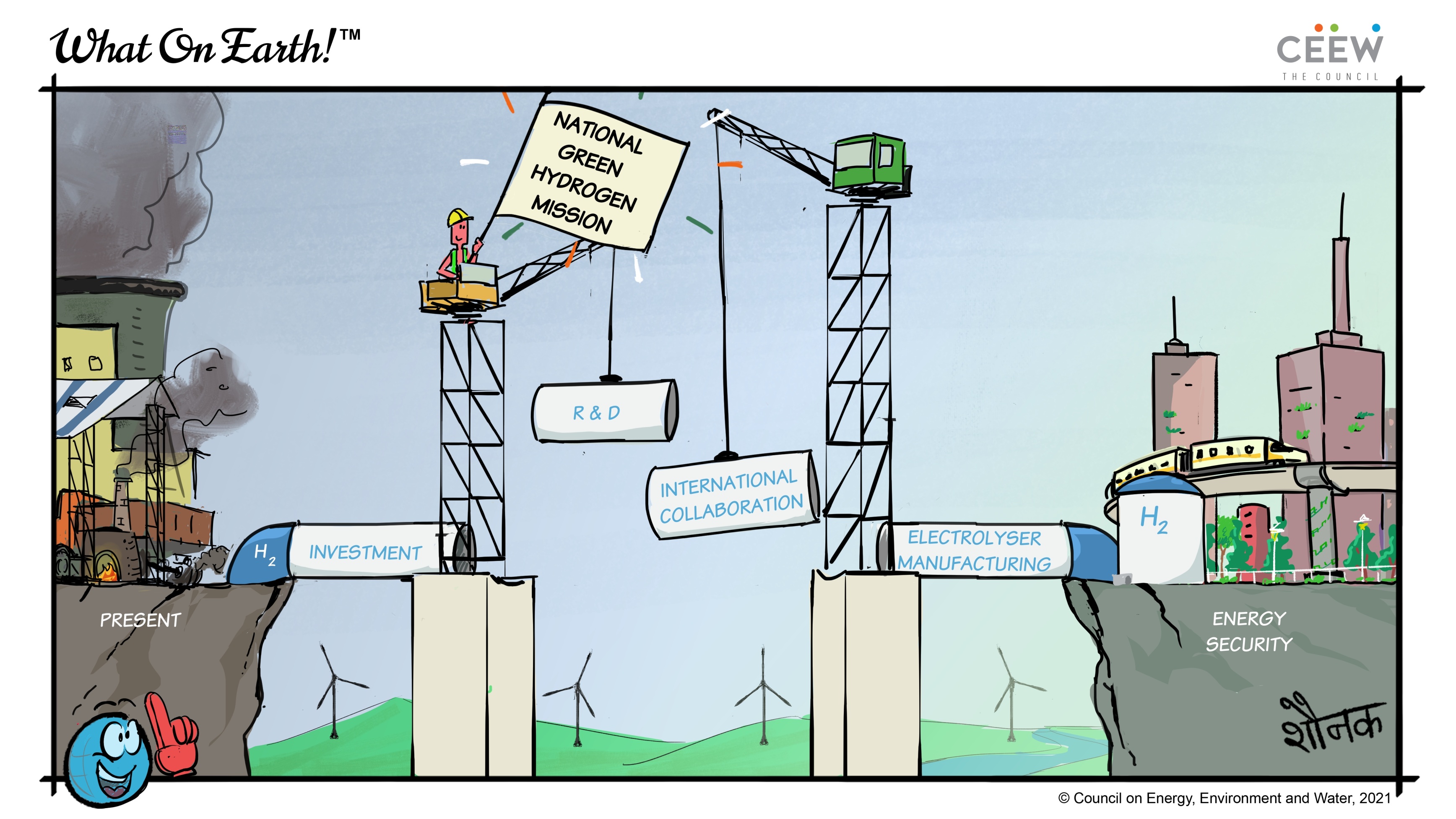 energy conservation cartoon