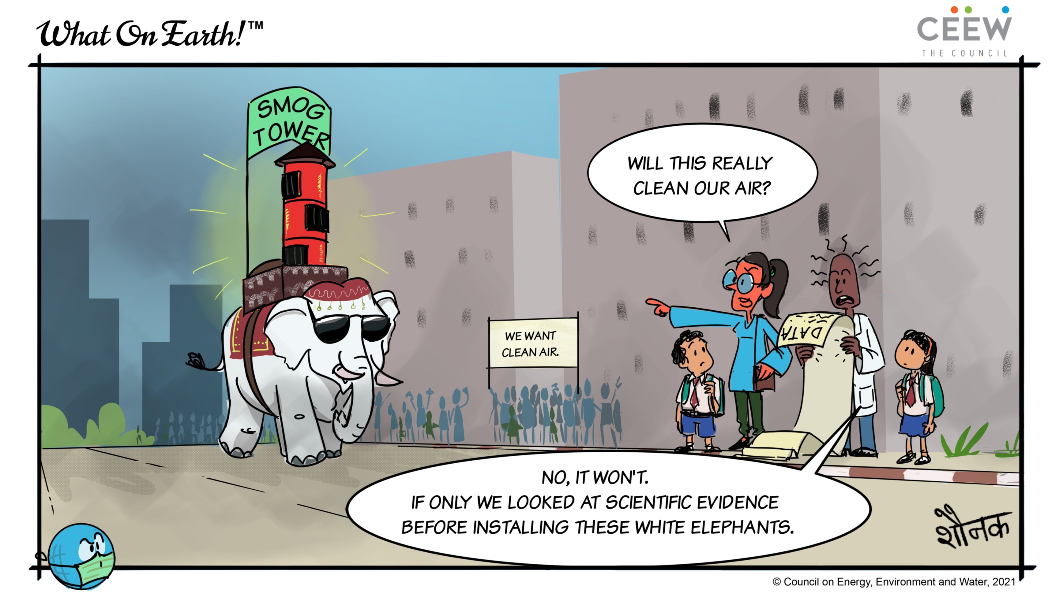 air pollution comic
