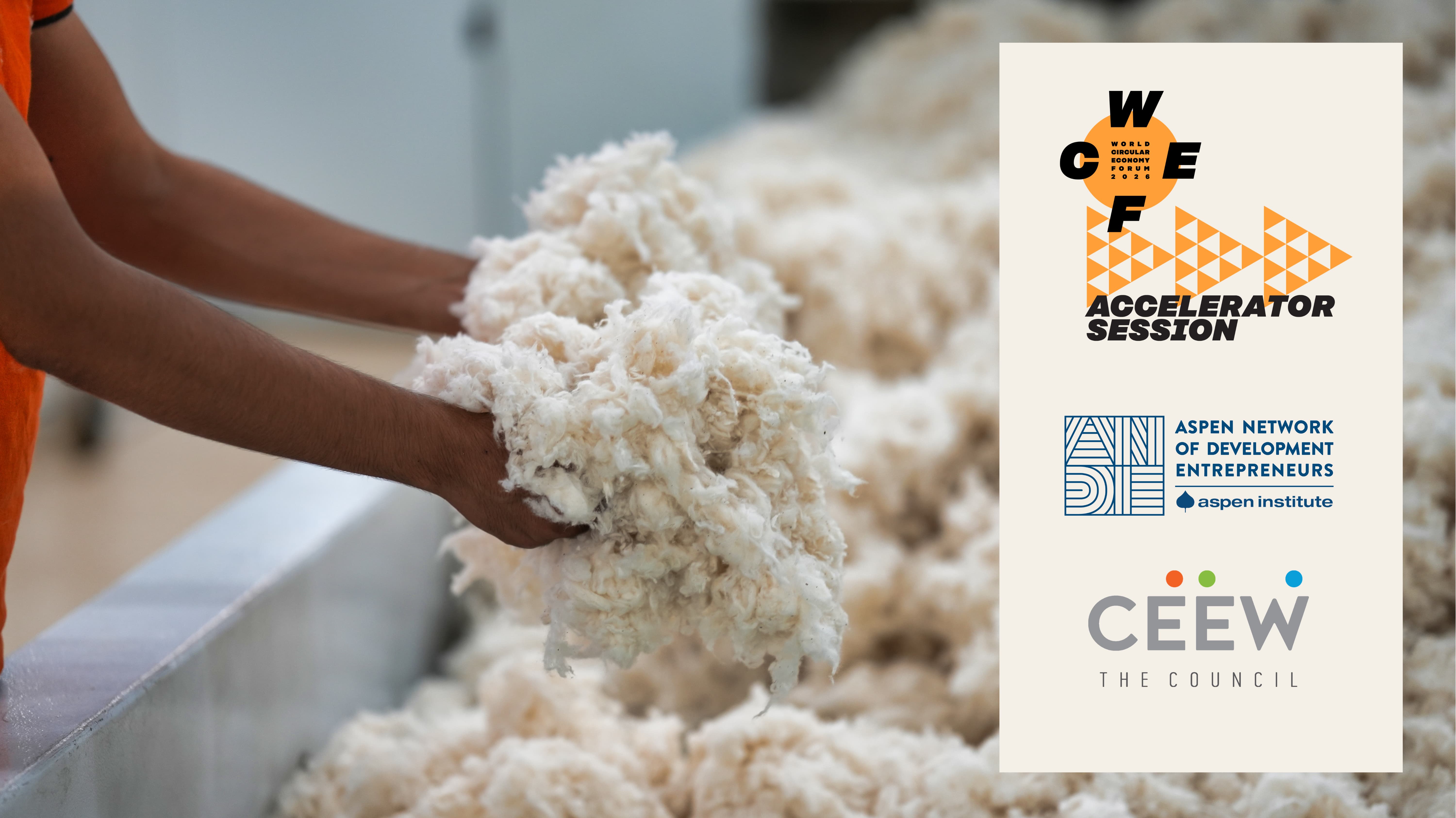 From Fibre to Finance: Unlocking Circular Textile Clusters – a WCEF2026 accelerator session