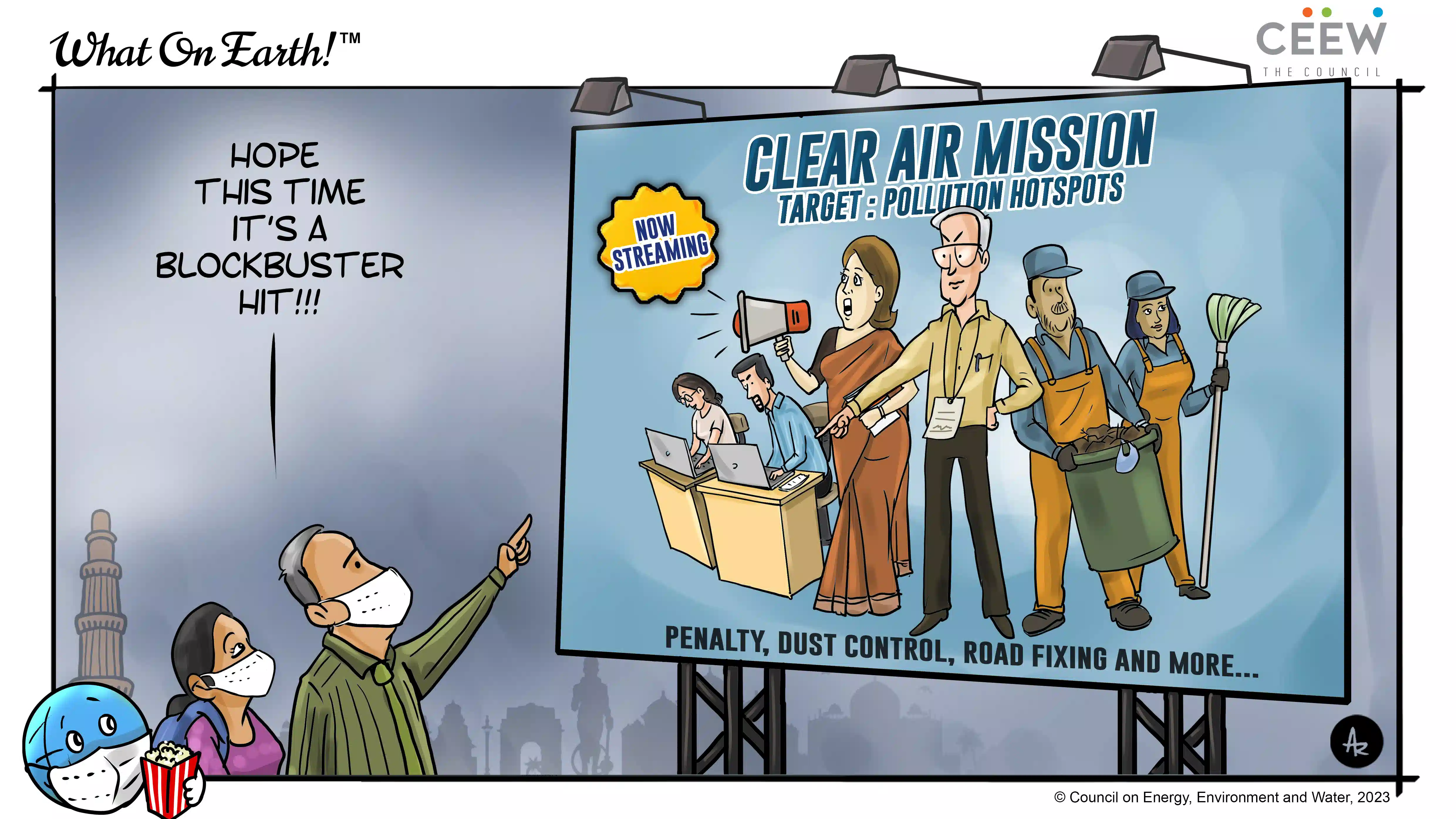 Clean air cartoon