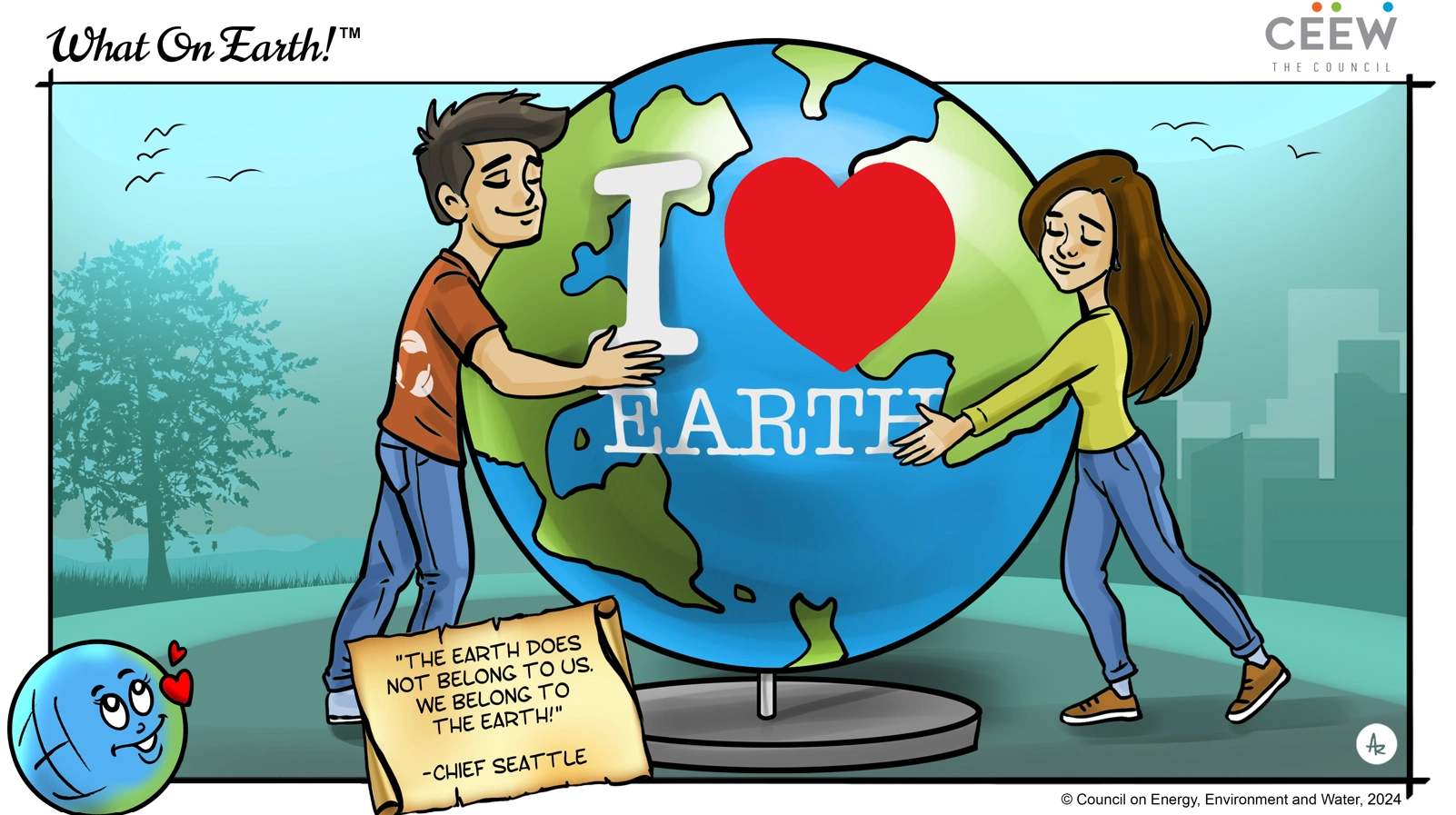 Environment cartoon