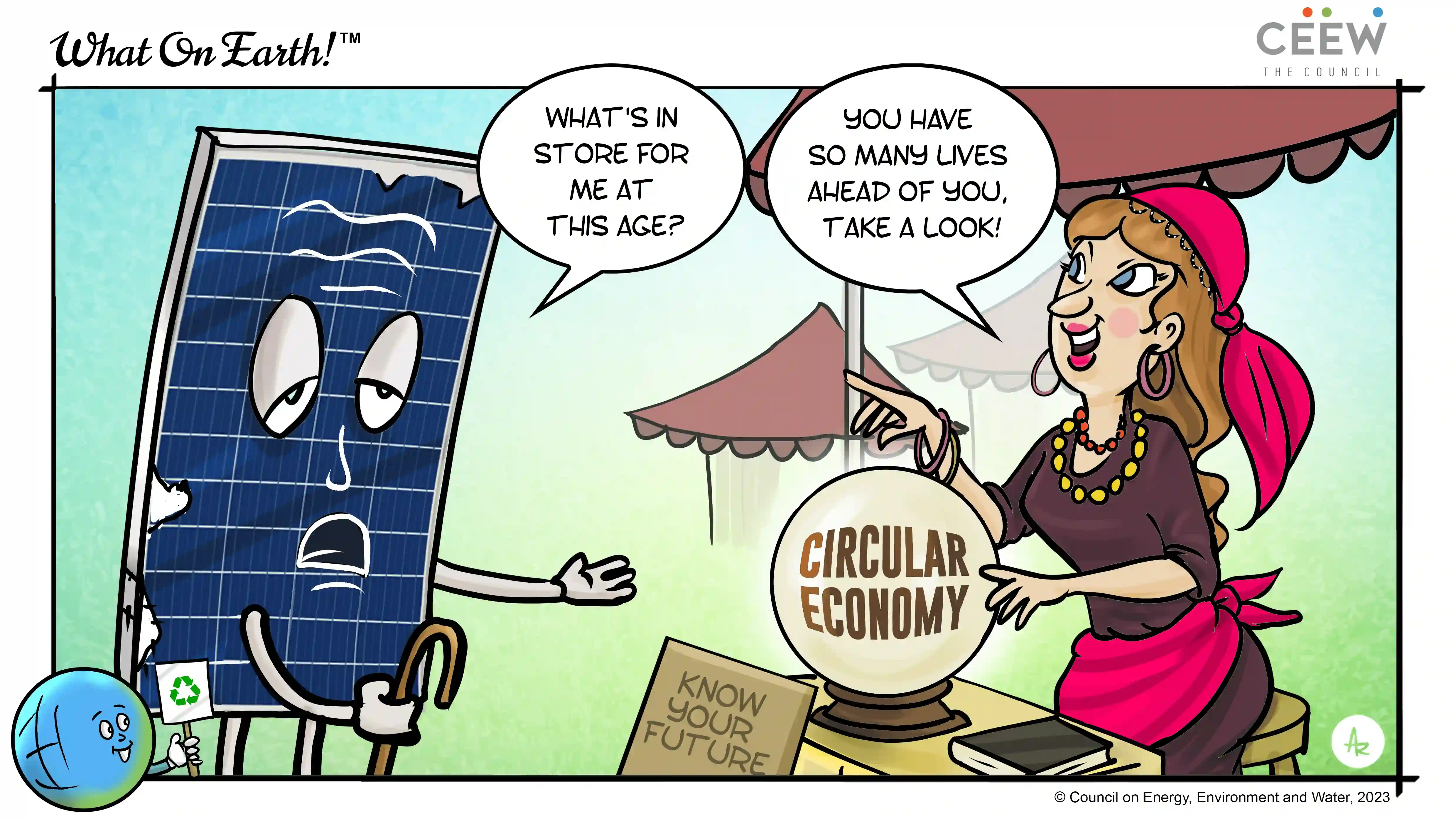 Solar energy cartoon images