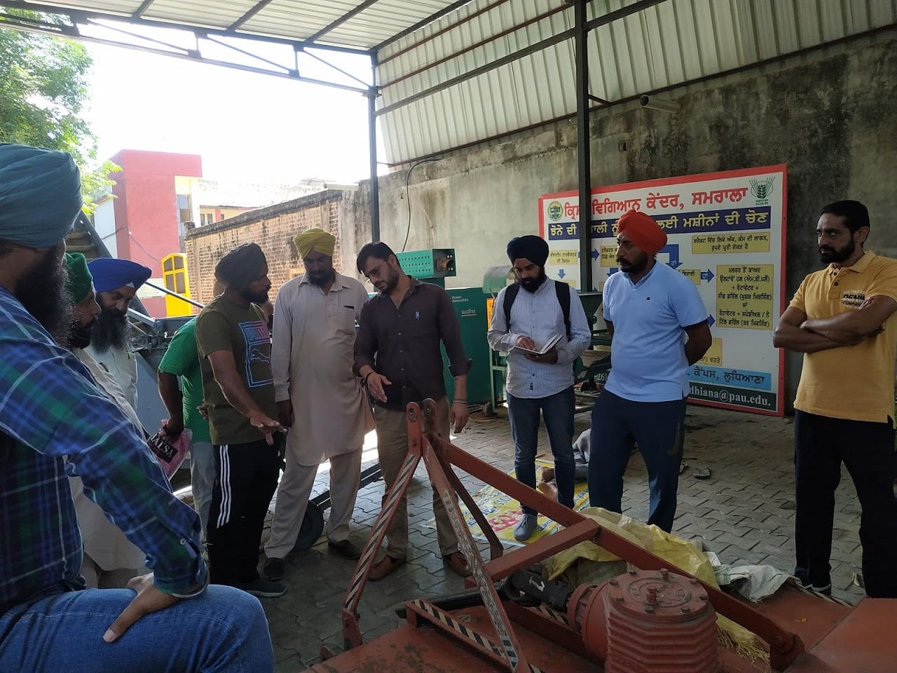 crop residue and stubble burning punjab