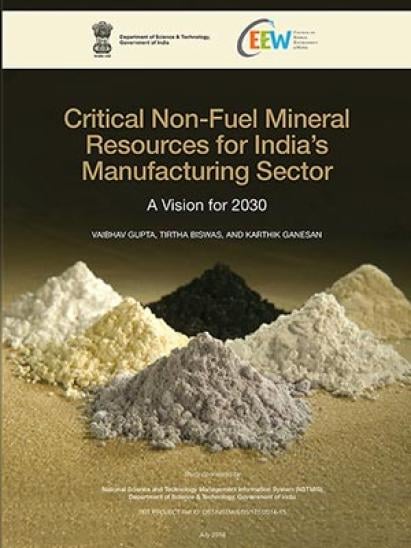 Critical and Strategic Minerals of India 