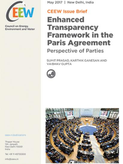 Enhanced Transparency Framework in the Paris