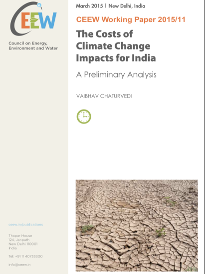 Costs of Climate Change Impacts for India