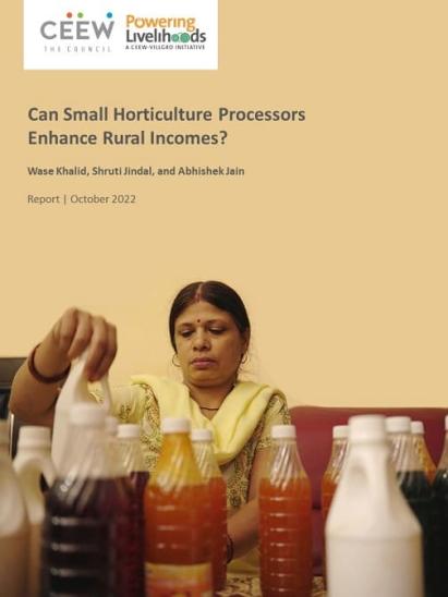 food processing study india