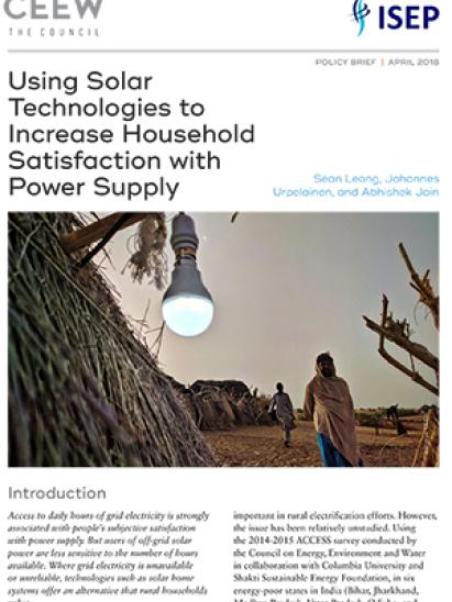 Using Solar Technologies to Increase