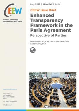 Enhanced Transparency Framework in the Paris