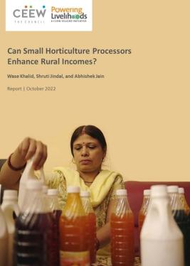 food processing study india